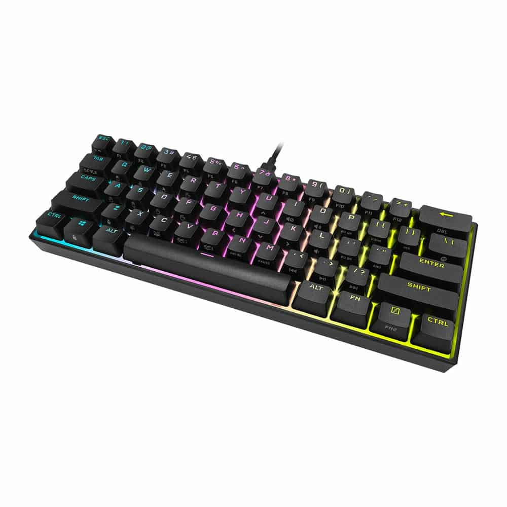 (image for) Corsair K65 RGB MINI MX Red Mechanical Gaming Keyboard